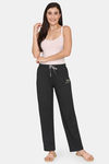 Rosaline U&I Knit Cotton Pyjama - Anthra Melange — thumbnail 4